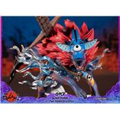 OKAMI FIGURINE OKI WOLF FORM 22CM