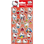 HELLO KITTY (KITTY & MIMMY) REUSEABLE PUFFY STICKERS