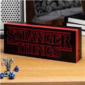 STRANGER THINGS LOGO LIGHT