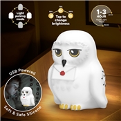 HARRY POTTER HEDWIG SQUISHYGLO LAMPE EN SILICONE RECHARGEABLE