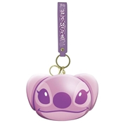 LILO & STITCH (ANGEL) PVC COIN PURSE KEYCHAIN