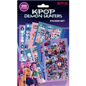K-POP DEMON HUNTERS SET DE 500 STICKERS