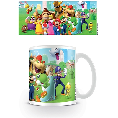 SUPER MARIO MUG MUSHROOM KINGDOM
