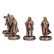SEIGNEUR DES ANNEAUX HOBBITS DE LA COMTE 5 FIGURINES 7CM