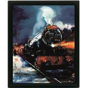 HARRY POTTER CADRE 3D LENTICULAIRE HOGWARTS EXPRESS