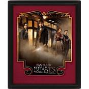 FANTASTIC BEASTS CADRE 3D LENTICULAIRE 3D MAGICAL GROUP