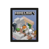 MINECRAFT CHANGEMENT DE TERRAIN 3D LENTICULAR POSTER