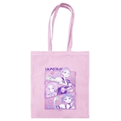 K-POP DEMON HUNTERS (HUNTRIX) LIGHT PINK TOTE BAG