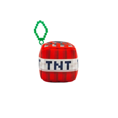 MINECRAFT - PELUCHES PORTE-CLES 13 CM A COLLECTIONNER ASST - DISPLAY 
