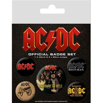 ACDC 4 BADGES LOGO