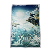 HOMADICT PLAID SHERPA 100X150 CM ZELDA SKY TOTK