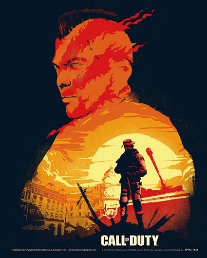 CALL OF DUTY CADRE 3D LENTICULAIRE SUNSET